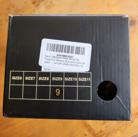 NIB Montana West American Pride Flip Flops - Picture 9 of 9